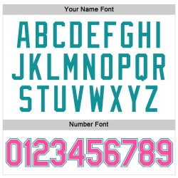 Maillot de baseball personnalisé pour femme, blanc, col en V, court, rose-aqua