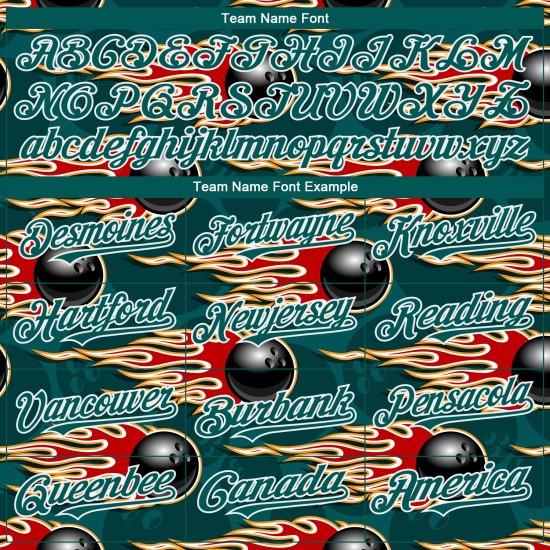 Maillot Hotrod avec motif vert baseball minuit motif personnalisé boule bowling authentique 3D flamme blanche Maillot Hotrod avec motif vert baseball minuit motif personnalisé boule bowling authentique 3D flamme blanche