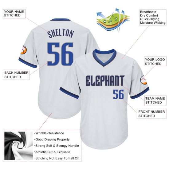 Maillot de baseball côtelé bleu marine, authentique et personnalisé, blanc rétro Maillot de baseball côtelé bleu marine, authentique et personnalisé, blanc rétro