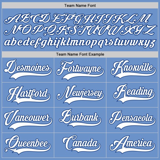 Maillot de baseball authentique léger et personnalisé, blanc et bleu roi Maillot de baseball authentique léger et personnalisé, blanc et bleu roi