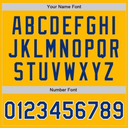 Maillot de baseball personnalisé à manches raglan Royal-White Gold