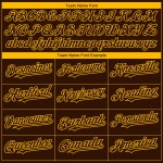 Maillot doré Fashion Diego personnalisé 3D authentique Fade City Brown Baseball Edition San Maillot doré Fashion Diego personnalisé 3D authentique Fade City Brown Baseball Edition San